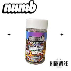 Numb Rainbow Beltz Infused 5pk 2.5g