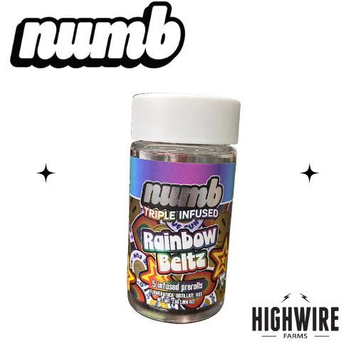 numb - Numb Rainbow Beltz Infused 5pk 2.5g Main Image