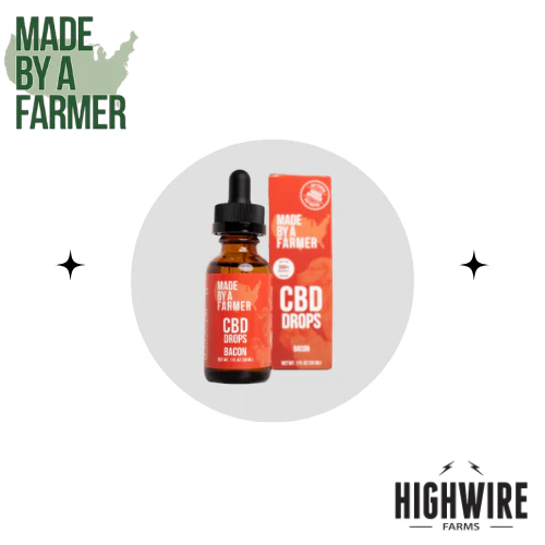 Made By A Farmer - Made By A Farmer Pet CBD Drops Bacon Flavored 1200mg Main Image