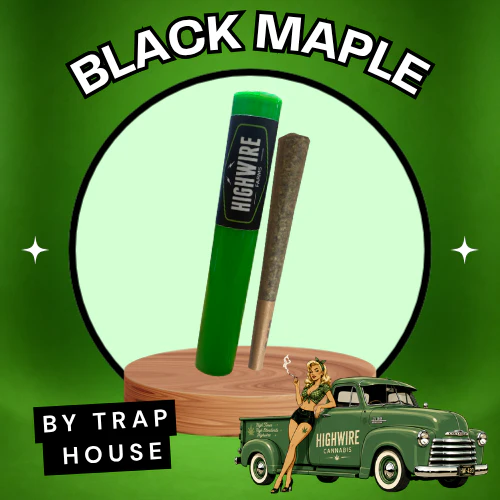 Trap House Company - Black Maple Preroll 1g Main Image