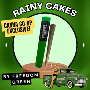 Canna Co-Op Exclusive Rainy Cakes Preroll 1g