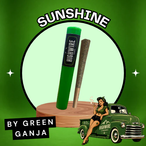Green Ganja - Sunshine Preroll 1g Main Image
