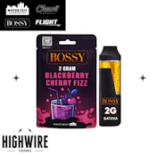 Bossy Disposable Blackberry Cherry Fizz 2g