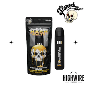 Stoned to the Bone Disposable Hash Melts Double Stuffed Oreoz 0.5g