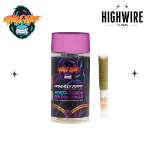 Jungle Juice Infused Preroll 5pk Grandaddy Purple 2.5g