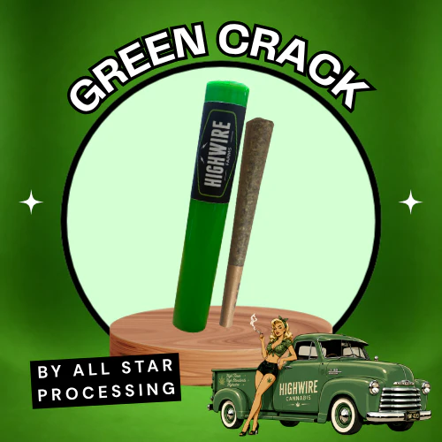 Bud Hub Cannabis - Green Crack Preroll 1g Main Image
