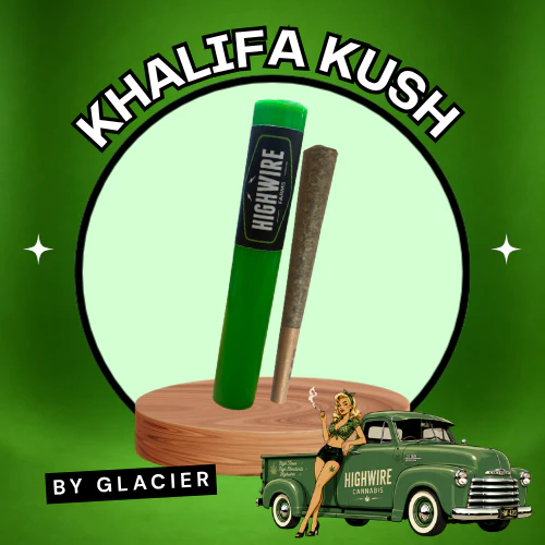 Glacier Cannabis - Khalifa Kush Preroll 1g Main Image