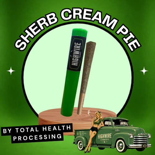 Total Health Cultivation - Sherb Cream Pie Preroll 1g Main Image