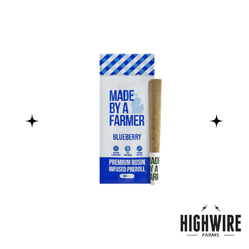 Made By A Farmer - Made By A Farmer Blueberry Rosin Infused Preroll 1.5g Main Image