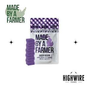 Made By A Farmer Hash Rosin Gummies Grape Breath 200mg