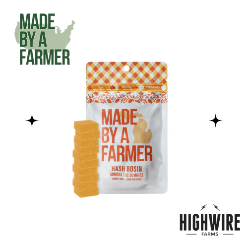 Made By A Farmer - Made By A Farmer Hash Rosin Gummies Mimosa 200mg Main Image