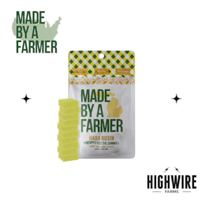 Made By A Farmer Hash Rosin Gummies Pineapple Fizz 200mg