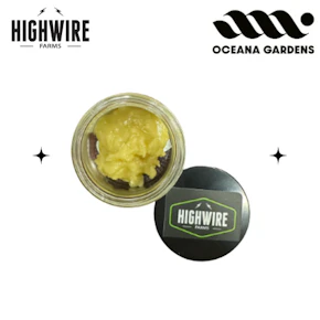 Oceana Gardens Live Rosin Garlic Budder Bucket 5g