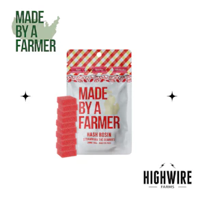 Made By A Farmer Hash Rosin Gummies Strawnana 200mg
