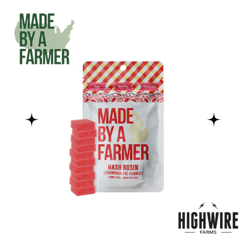 Made By A Farmer - Made By A Farmer Hash Rosin Gummies Strawnana 200mg Main Image