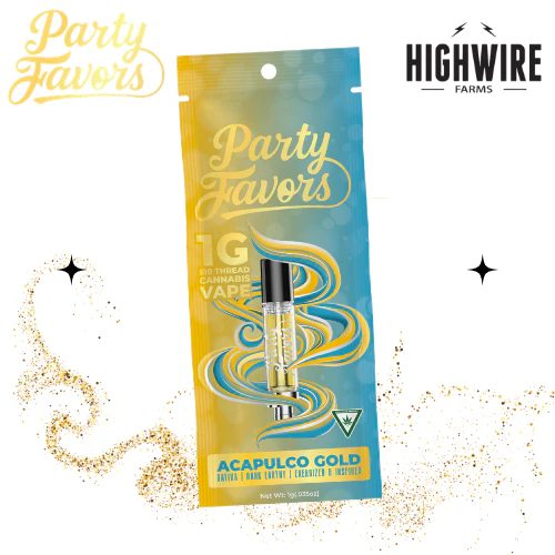 Party Favors - Party Favors Cart Acapulco Gold 1g Main Image