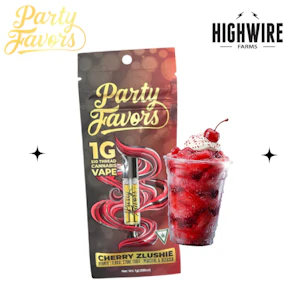 Party Favors Cart Cherry Zlushie 1g