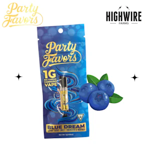 Party Favors Cart Blue Dream 1g