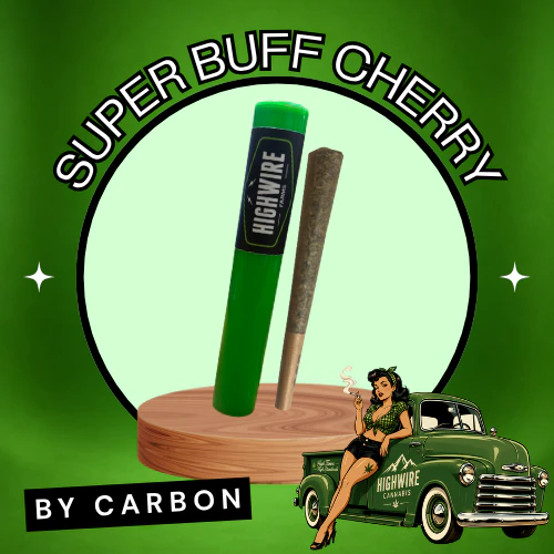 Carbon - Super Buff Cherry Preroll 1g Main Image