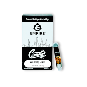 Empire Hemp Co - Empire Hemp | Wedding Cake | .5g 510 Vape Cartridge