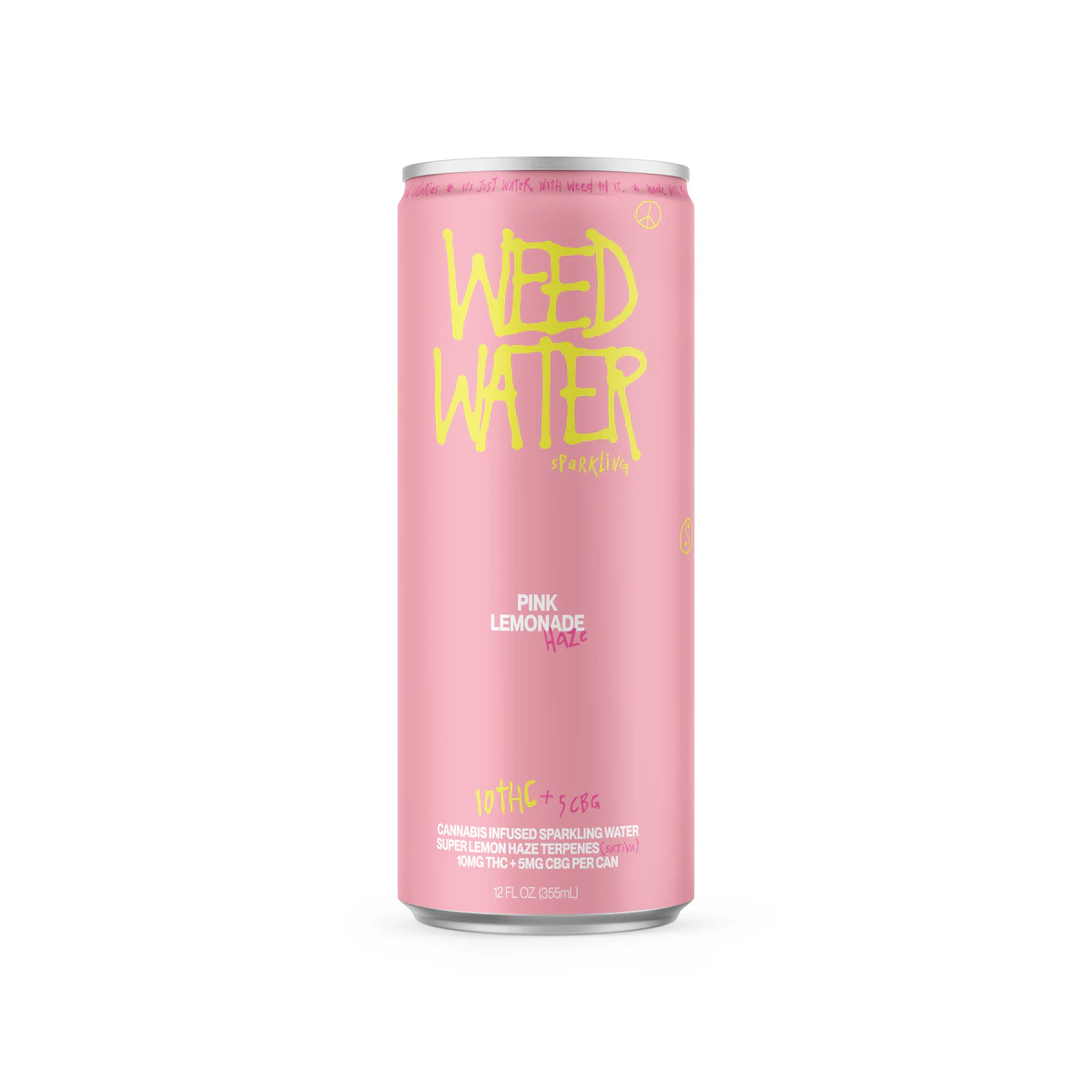 Weed Water - Sparkling Pink Lemonade Haze 10mg Main Image