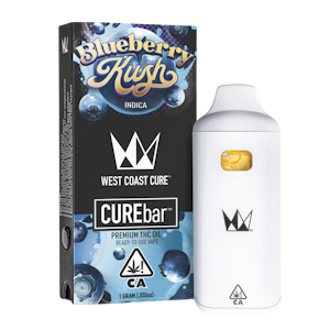 WEST COAST CURE - Blueberry Kush | 1g All In One Cure Bar (I) | West Coast Cure