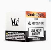 WEST COAST CURE - Cereal Milk Live Resin Badder 1g