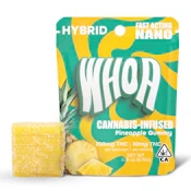 WHOA - Nano Gummy 100mg Single - Hybrid Pineapple