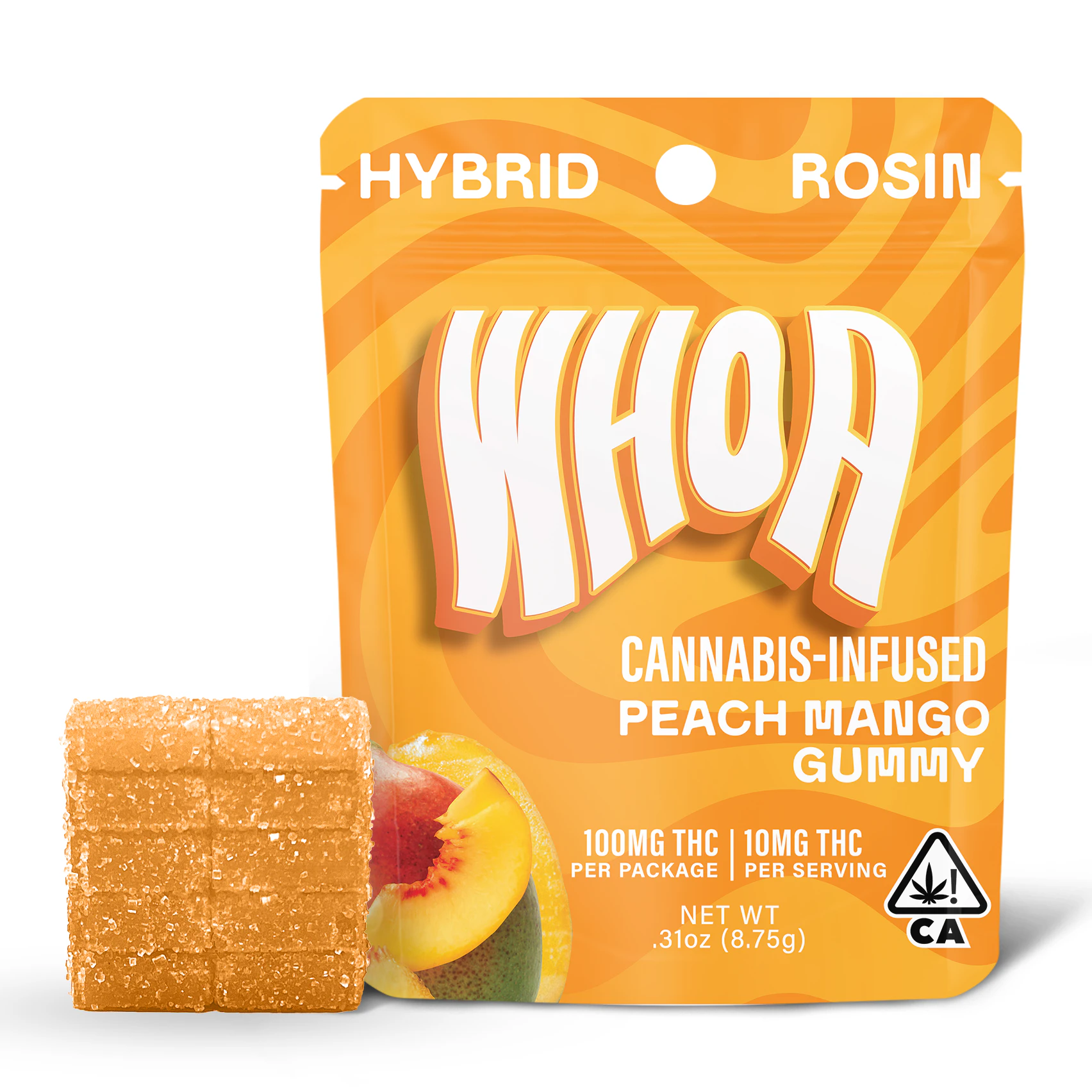 Whoa - WHOA | Rosin Gummies | Peach Mango | 100mg Main Image