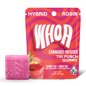 WHOA - WHOA | Rosin Gummies | Tiki Punch | 100mg