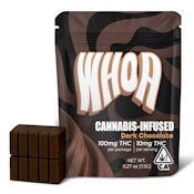 WHOA - 100mg Chocolate Bite - Dark Chocolate