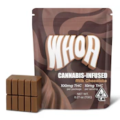 WHOA - 100mg Chocolate Bite - Milk Chocolate