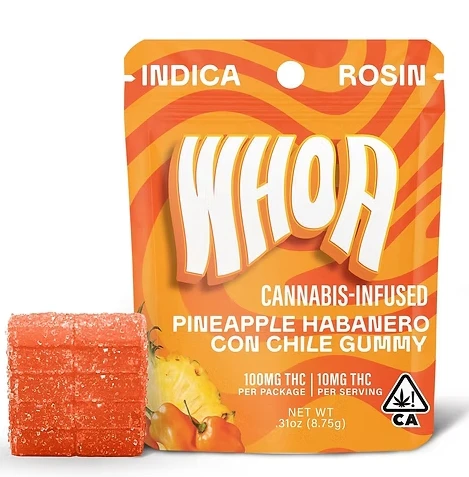 Whoa - WHOA - Edible - Pineapple Habanero - Rosin - 100MG Main Image