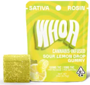 WHOA - Edible - Sour Lemon Drop - Rosin - 100MG