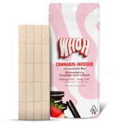 WHOA - 100mg Chocolate Bar - Strawberry Cookies & Cream