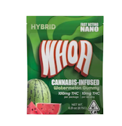 WHOA | Watermelon | Fast- Acting Gummy 5pk | 100mg