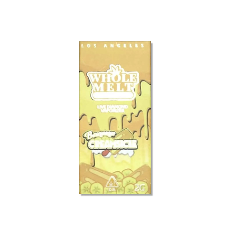 WHOLE MELT 2G DISPO BANANA CREAMSICLE - InstaChief Cannabis WHOLE MELT 2G DISPO BANANA CREAMSICLE - InstaChief Cannabis