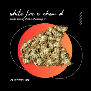 SUPERFLUX - Superflux | Premium Flower | White Fire x Chem D | 3.5g