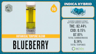 White Label | Cart Flavored 1g [I] | Blueberry