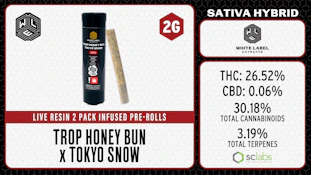 White Label | Inf PR LR 2pk/2g [S] | Trop Honey Bun X Tokyo Snow