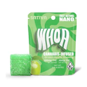 Whoa | Green Apple | Gummy | [100mg] | Sativa