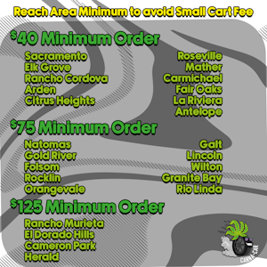 Canna Car - Canna Car - Delivery Minimums