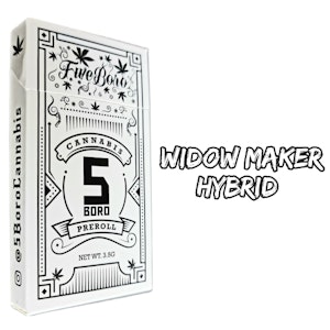 5 Boro - 5 Boro - Widow Maker 5 pk - 3.5g - Preroll