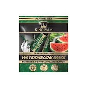 KING PALM - WATERMELON WAVE 2 FLAVOR TIPS 