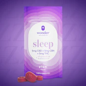 Wonder | 20pk Gummies | Sleep - Plum 1:1:1 THC:CBD:CBN | 100mg