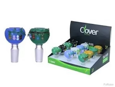 Haven - 14mm Clover Round Flower Design Bowl