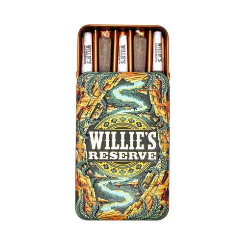 Willie's Reserve - Willie's Reserve Divine Banana x Flex Panther 5pk 0.75g Pre-Roll Packs Main Image