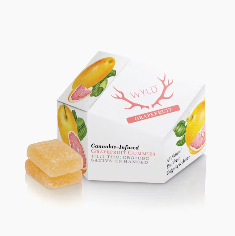 Edible - Grapefruit - 1:1:1 THC:CBG:CBC - 10PK - 100MG