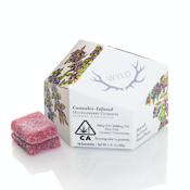 WYLD - Raspberry Sativa Gummies 100mg