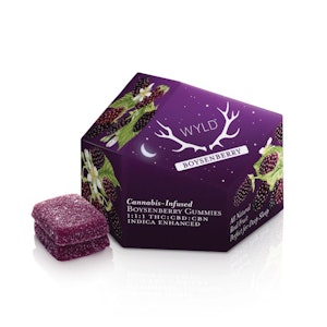 WYLD - BOYSENBERRY 1:1:1 THC:CBD:CBN - WYLD